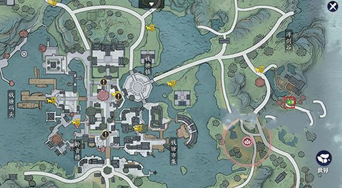 天涯明月刀手游江南胜景录位置坐标大全