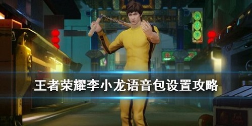 王者荣耀李小龙语音包怎么用?