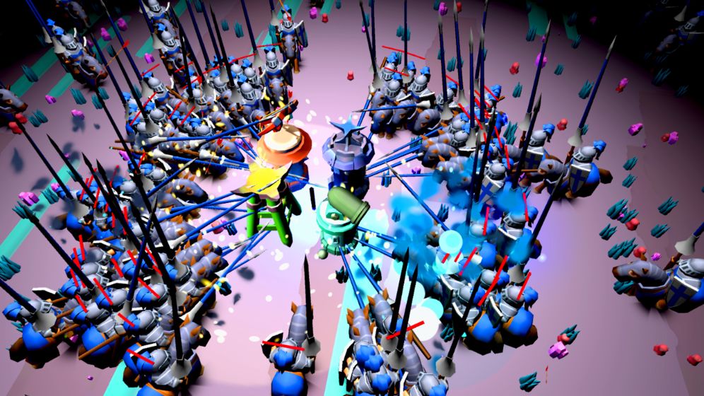 万人割草塔防截图1