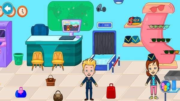 怪物小镇机场截图2