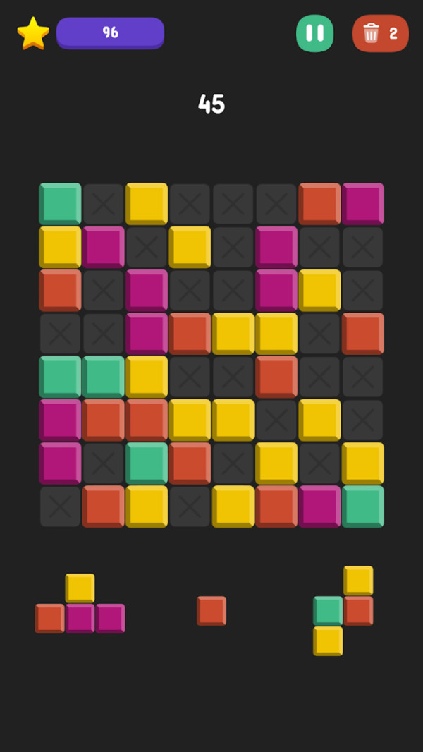 幽灵旋转方块拼图截图2