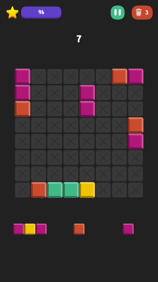 幽灵旋转方块拼图截图3