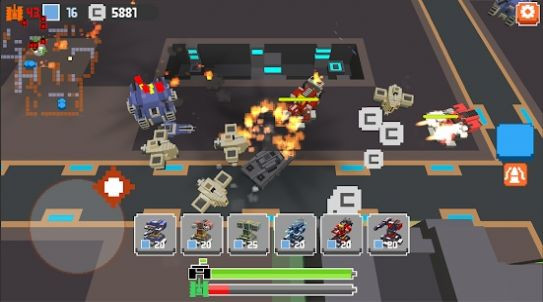 科幻防御战争方块截图3