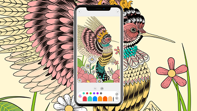 涂色秘密填色截图3