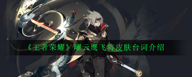 曜云鹰飞将台词大全