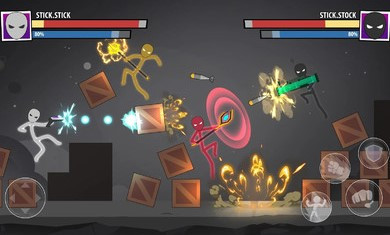 棒面具超级英雄截图2