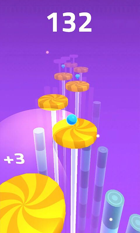 抖音跳弹球球小游戏