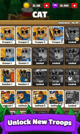 猫咪军团大战外星狗人