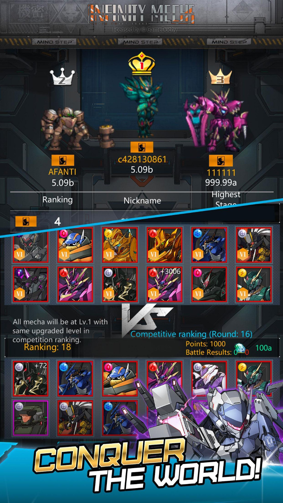 Infinity Mechs中文版截图3