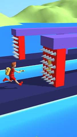 泡沫枪跑酷游戏截图2