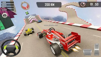 方程式赛车空中赛道截图1