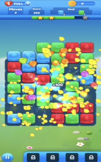 匹配拼图糖果爆炸游戏截图1