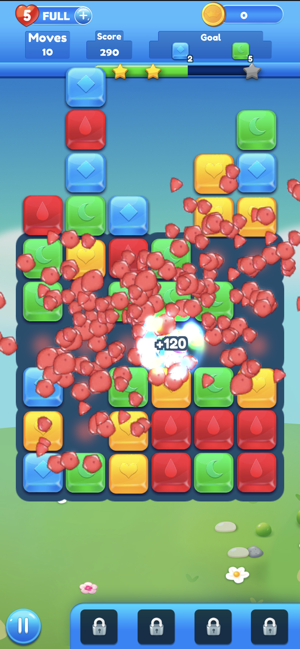 匹配拼图糖果爆炸游戏