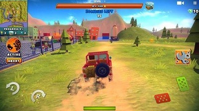 僵尸越野穿越游乐园截图1