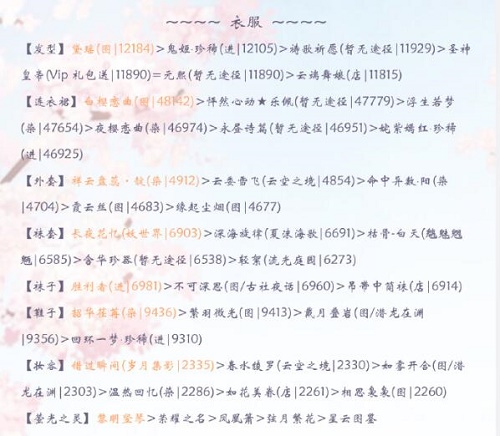 奇迹暖暖枕梦青山搭配攻略