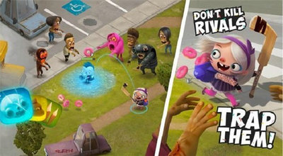 孩子大战僵尸游戏