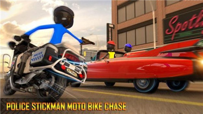 火柴人警察摩托追逐2020