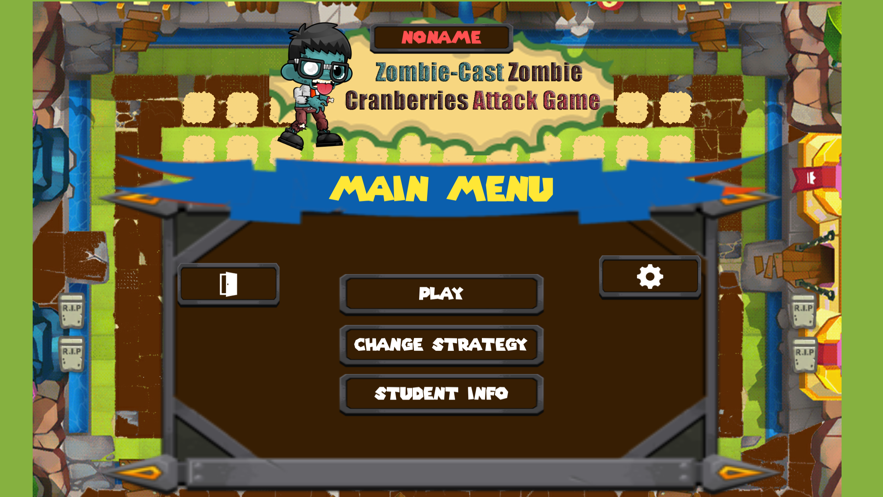 僵尸投掷草莓塔防