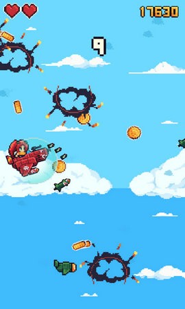 像素女孩飞机截图1