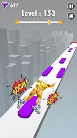 超级英雄滑冰截图1