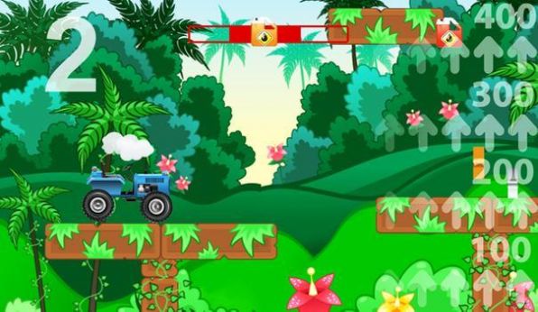 动画拼图拖拉机农场