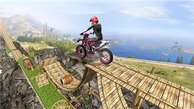 山地自行车特技赛车截图2