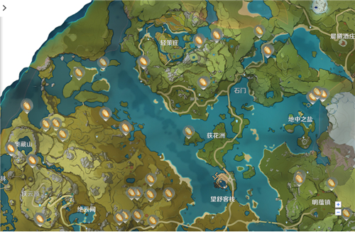 原神石珀在哪分布图