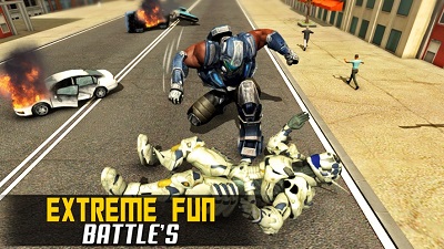 机器人汽车改造战争