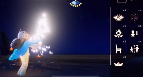 光遇纸船怎么放水里