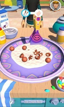 摆个地摊炒冰激凌截图3