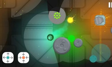 引力球褪色的光