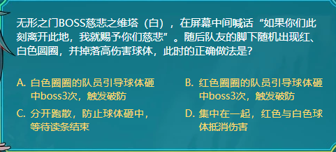 DNF无形之门BOSS慈悲之维塔白在屏幕中间喊话如果你们此刻离开此地我