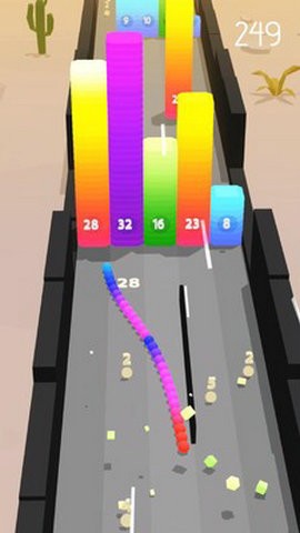 3D滑动小蛇截图2