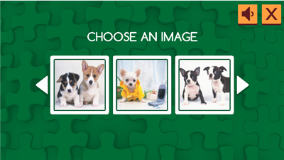 可爱小狗狗拼图