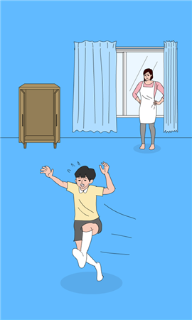 妈妈又把我的游戏机藏起来了