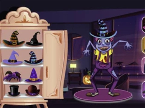 假装玩万圣节派对