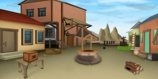 逃离游戏过去的城镇