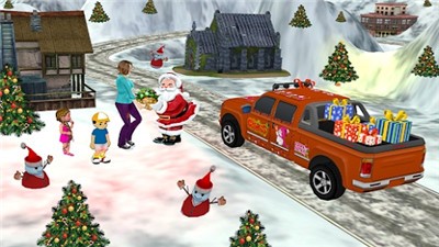 圣诞老人汽车驾驶3D截图2