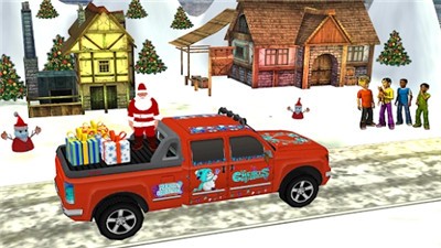圣诞老人汽车驾驶3D截图3