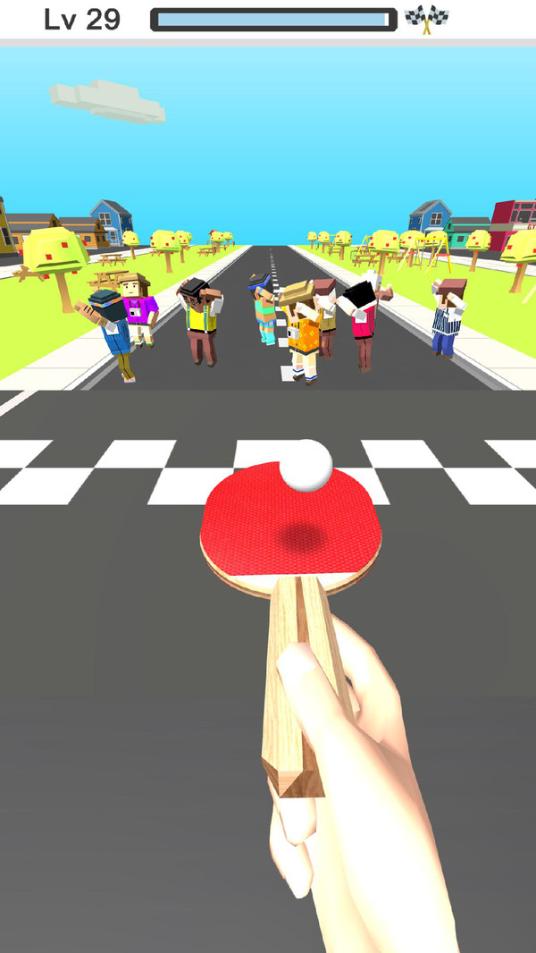 乒乓赛跑截图1