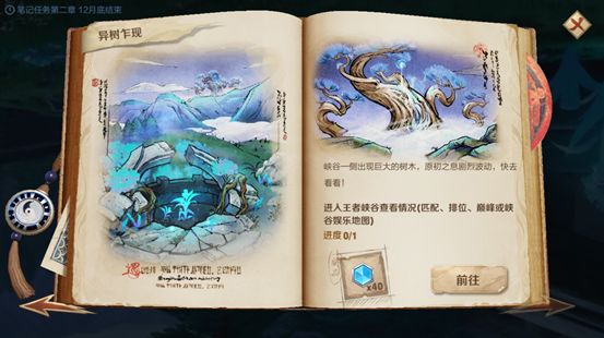 王者荣耀异树乍现任务怎么完成?