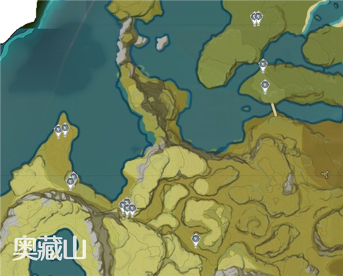 原神晶蝶哪里多分布图