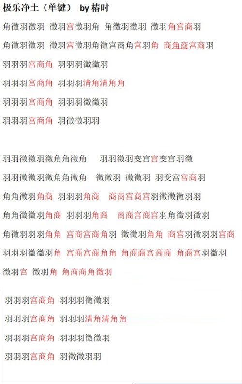 天涯明月刀手游曲谱大全简单一览