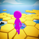 六边形摔倒挑战