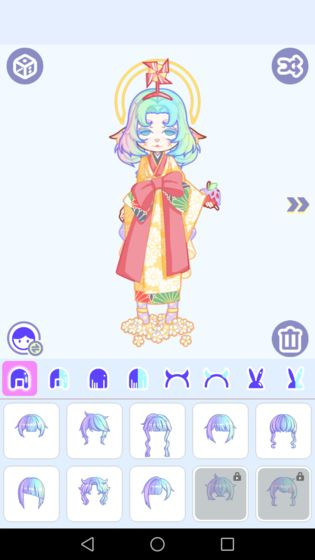 魔幻粉彩女孩萌拼平台截图3