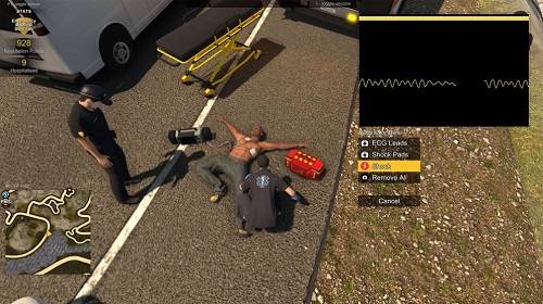 警情消防急救模拟器