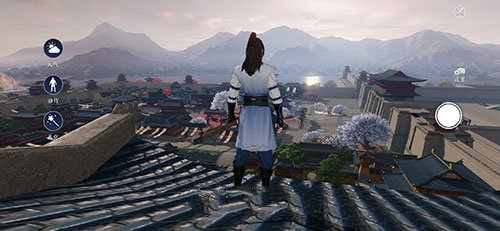 天涯明月刀手游五凤楼观景怎么飞上去拍照