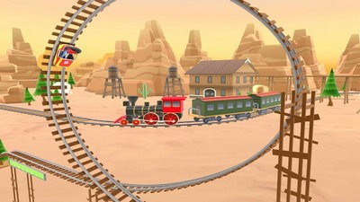 主题公园过山车截图2