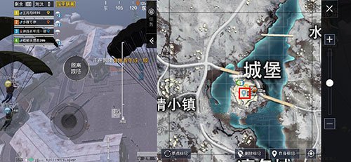 和平精英极光堡在哪里