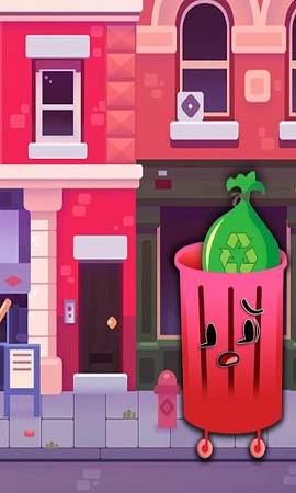 垃圾分类触摸游戏